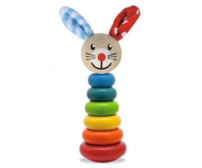 Eichhorn baby stapelspel dier, 7dlg.