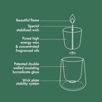 Bolsius CleanLight Starterkit Navulbare Geurkaars Cypress & Amber - thumbnail