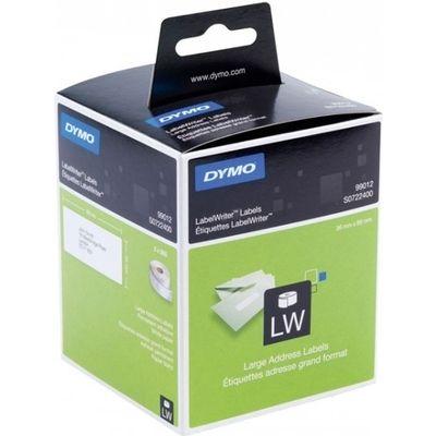 DYMO S0722400 Rol met etiketten 89 x 36 mm Papier Wit 520 stuk(s) Permanent hechtend Verzendetiketten DYMO S0722400 Rol met etiketten 89 x 36 mm Papier Wit 520 stuk(s) Permanent hechtend Verzendetiketten