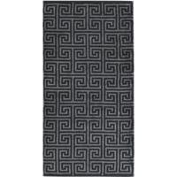 Cawö Cawo Noblesse Elegance Allover print Gastendoekje 30/50 zwart - thumbnail