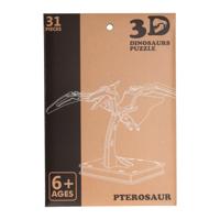 Houten 3D Puzzel Dinosaurus - thumbnail
