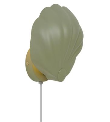 Nordlux WandlampKonchi schelp groen - 2312901023