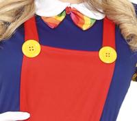 Clownsjurk Dames Jiffy - thumbnail