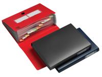 Sorteermap HF2 met 12 vakken zwart - thumbnail