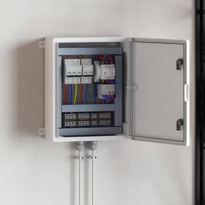 VidaXL Bedieningskast grijs 47 x 20 x 60 cm abs kunststof