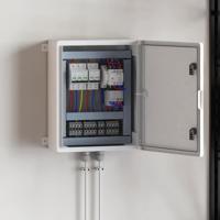 VidaXL Bedieningskast grijs 47 x 20 x 60 cm abs kunststof - thumbnail