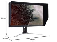 Acer Nitro XV3 (Nitro XV273KPbmiipphzx) 69 cm (27 inch) IPS ZeroFrame Monitor Matt (HDMI, DP, USB Hub 3.0, 1ms (VRB), UHD 3.840x2.160 pixels, 144 hz (OC), NVIDIA G-Sync compatibel) - thumbnail