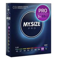 My Size - Natural Latex Condom 69 Width 3 St. - thumbnail