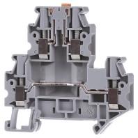 Phoenix Contact 3044762 Scheidingsklem 6.2 mm Schroeven Grijs 50 stuk(s)