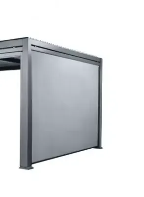 Rota gordijn 400 cm Matt Royal Grey