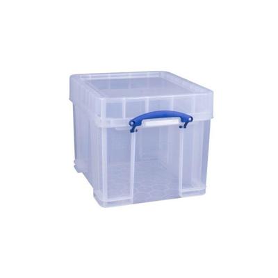 Opbergbox ru 35ltr 480x390x345 mm transp wit Opbergbox ru 35ltr 480x390x345 mm transp wit