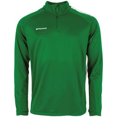 Stanno 408026 First Quarter Zip Top - Green-White - L