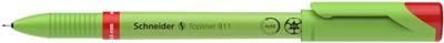 Fineliner schneider topliner 911 0.4mm rood | 10 stuks