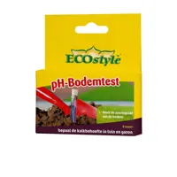ECOstyle Bodemtest - ph zuurgraadtest - 8st - thumbnail