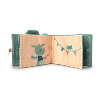 Stoffen fotoalbum - LILIPUTIENS groen - thumbnail