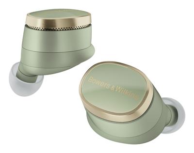 Bowers & Wilkins Pi8 draadloze True Wireless Noice Cancelling Koptelefoon met Bluetooth, AptX, actieve ruisonderdrukking (ANC) en geïntegreerde microfoons – Dove White