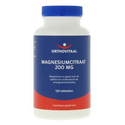 Magnesium citraat 200mg 120 Tabletten