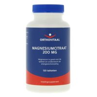 Magnesium citraat 200mg 120 Tabletten - thumbnail