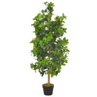 Kunstplant met pot laurierboom 120 cm groen - thumbnail