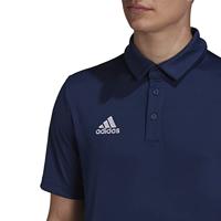 adidas Entrada 22 Polo Donkerblauw Wit - thumbnail