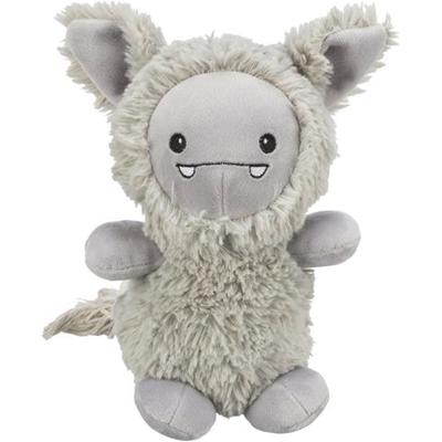 Trixie - hondenspeelgoed - monster - pluche - grijs - 32 cm