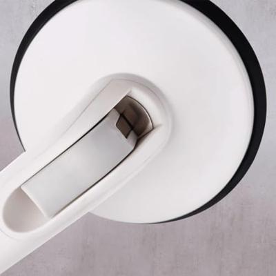 RIDDER wandbeugel met zuignappen gebogen premium wit