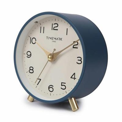 Tafelklok Timemark Blauw Vintage