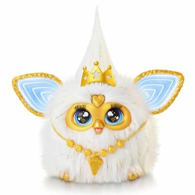 Furby Golden Glow, spraakgestuurde, lichtgevende pluche, interactief speelgoed, vanaf 6 jaar