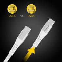 USB-C-kabel INTENSO 7901002 Wit 1,5 m - thumbnail
