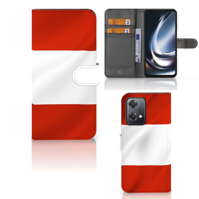 OnePlus Nord CE 2 Lite | Bookstyle Case | Oostenrijk OnePlus Nord CE 2 Lite | Bookstyle Case | Oostenrijk
