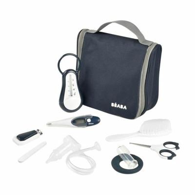 Toilettas 9 accessoires BEABA blauw