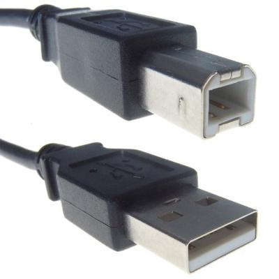 Computer Gear 26-2900 - 2M USB 2 Aansluitkabel - Een Mannelijke naar B Mannelijke Printer etc(Zwart)
