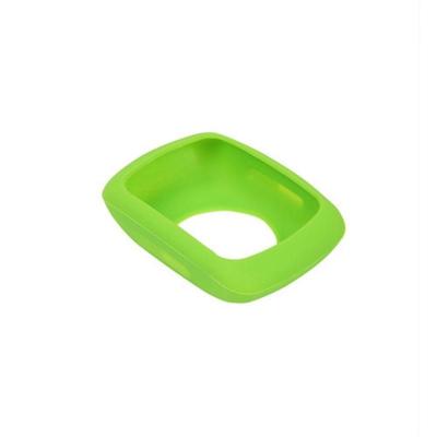 Fiets code tabel schokbestendig silicone kleurrijke beschermende case voor Garmin Edge 500/200 (groen)