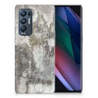 OPPO Find X3 Neo | TPU | Siliconen hoesje | Beton Print - thumbnail
