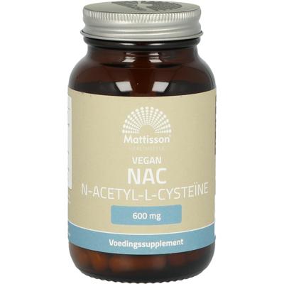 Mattisson HealthStyle NAC N-Acetyl-L-Cysteïne Capsules