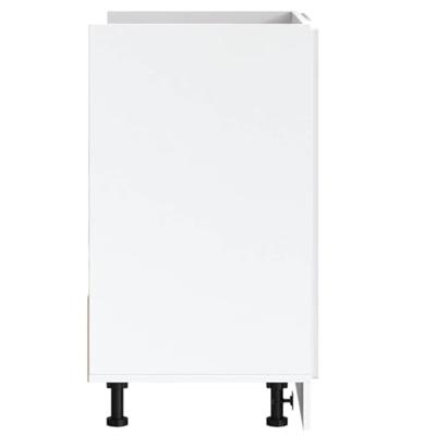 Spoelbakonderkast Porto 80x46x81,5 cm bewerkt hout wit