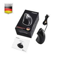 Perixx Vertikal Perimice-513 Ergonomische muis USB Zwart 6 Toetsen Ergonomisch - thumbnail