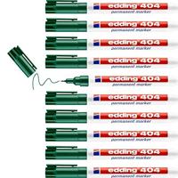 Viltstift edding 404 rond 0.75mm groen | 10 stuks - thumbnail