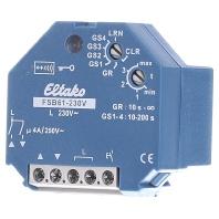Eltako FSB61-230V Rolluikactor Draadloos Inbouw (in muur) Schakelvermogen (max.) 1000 W Bereik max. (in het vrije veld) 30 m - thumbnail