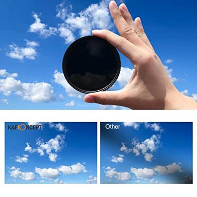 K&F Concept variabel ND Filter ND2-ND32 Nano X - 62mm - thumbnail