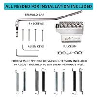 VegaTrem VT1 UltraTrem Standard Stainless Steel Left-Handed brug voor elektrische gitaar - thumbnail