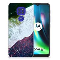 Motorola Moto G9 Play | E7 Plus | TPU Hoesje | Sea in Space - thumbnail