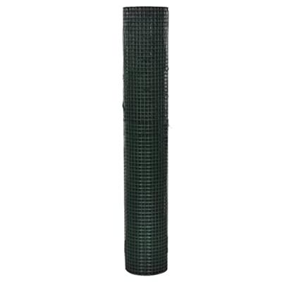 VidaXL Kippengaas 10x1 m gegalvaniseerd staal met pvc-coating groen