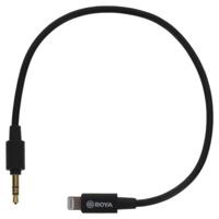Boya BY-K1 3.5mm male TRRS to male lightning adapter cable (20cm) - thumbnail