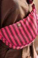 Pip Studio Freya Schoudertas Streep Roze - thumbnail