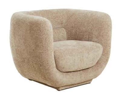 Light & Living Fauteuil 'Kialy' Chenille, kleur Beige