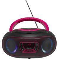 Denver TCL-212BT Radio/CD-speler VHF (FM) AUX, CD, USB, Bluetooth Sfeerverlichting Pink - thumbnail