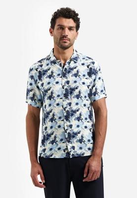 No Excess Overhemd | Bloem Blauw