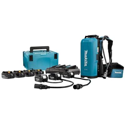 Makita PDC01 Ruggedragen Accustation met 18V & 2x18V adapter DC18RD 4x BL1850B in Mbox - PDC01X1