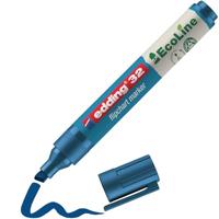 Edding 4-32003 Flipchartmarker 32 EcoLine Beitelpunt 1 - 5 mm Blauw 1 stuk(s) - thumbnail